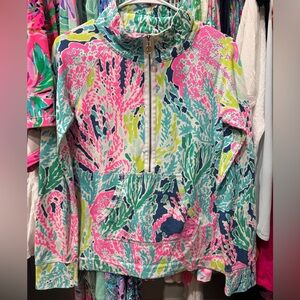 Lilly Pulitzer Size XS Skipper Popover in Let’s Cha Cha